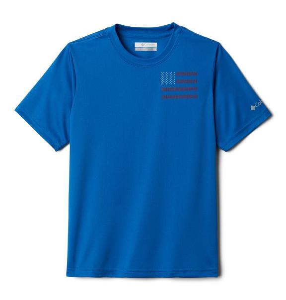 Columbia Grizzly Grove T-Shirt Boys Blue USA (US1596825)